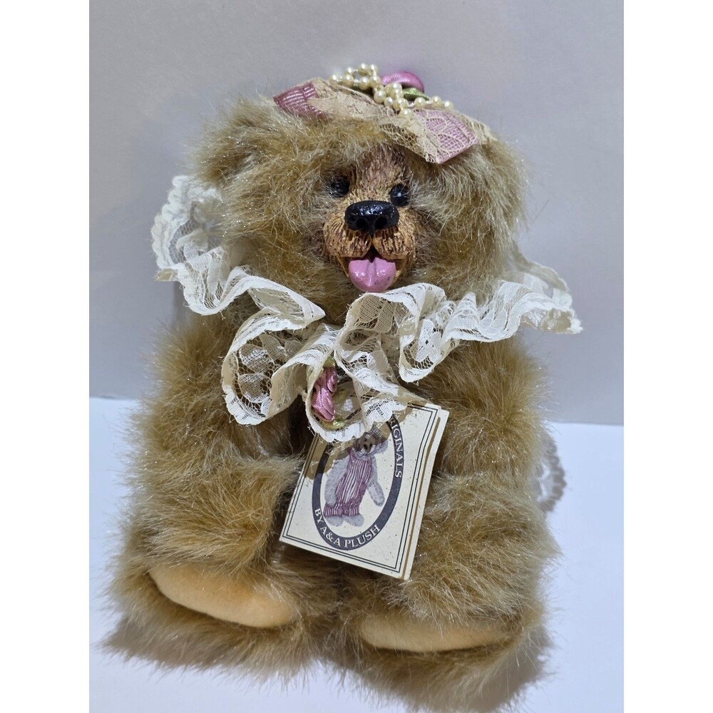 "Taffy" Teddy Bear 6.5" Kimbearly's Originals  Plush Kimberly Hunt Vintage NWT